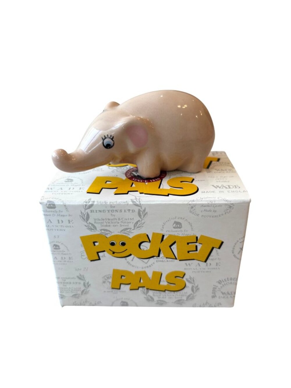 Wade Pocket Pals Tusker the Elephant Figurine Made In England Collectible 1999
